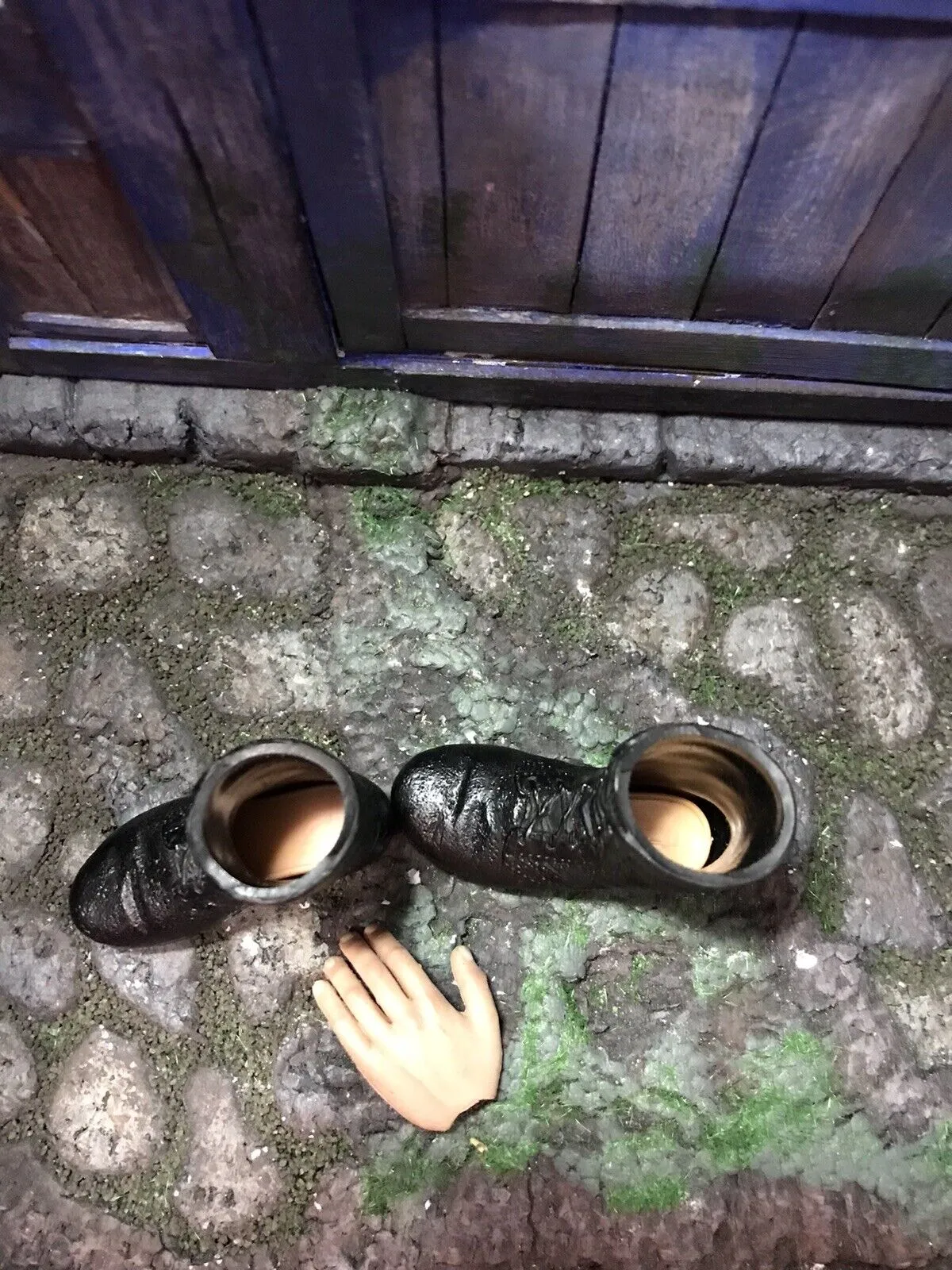 1/6 scale kitbash combat boots foot type dragon
