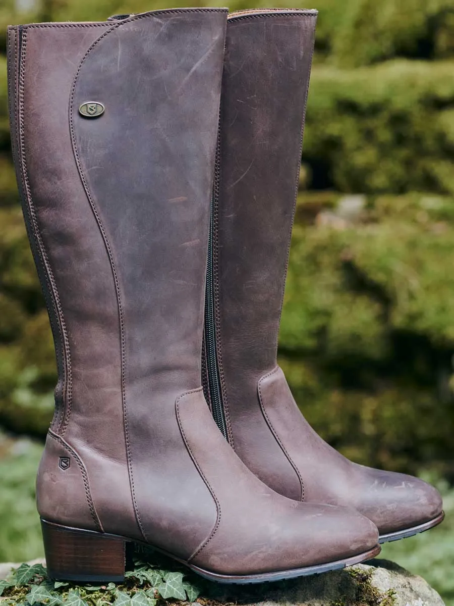 40% OFF - DUBARRY Downpatrick Knee High Boots - Old Rum - Size: UK 4 & 5