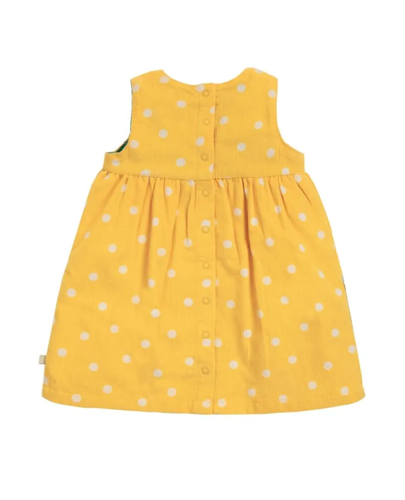 [6-12m]Frugi Organic Cotton Lily Cord Dress   Tamsyn Tights Set