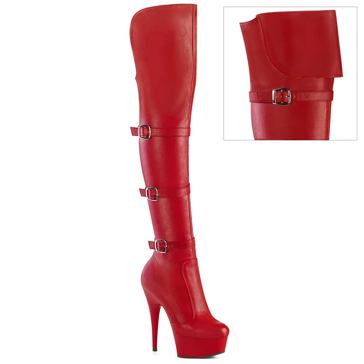 6" Stiletto Heel Over-The-Knee Boot (DELIGHT-3018)