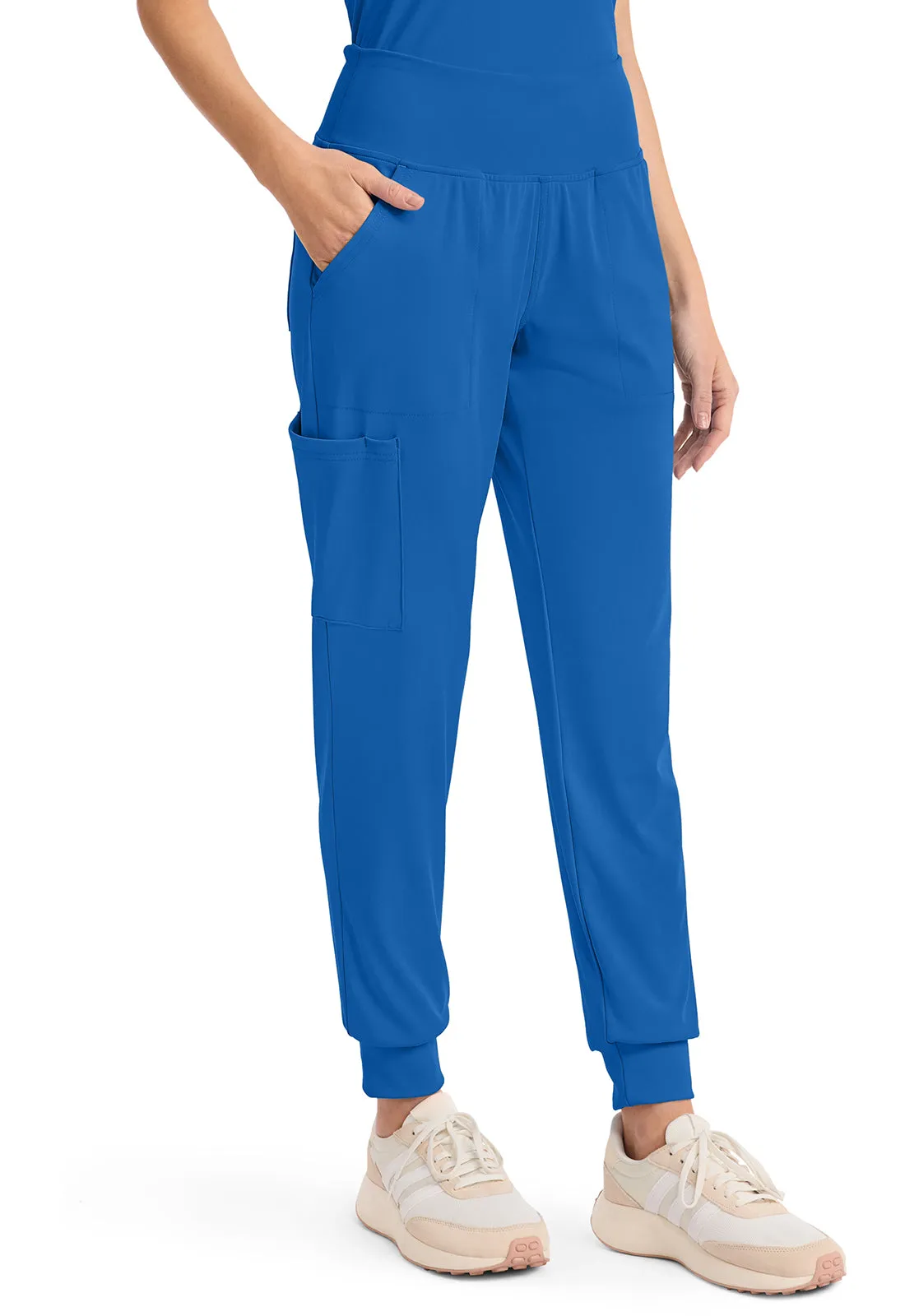 Achieve CK033 Women's 5-Pocket Jogger Pants Royal