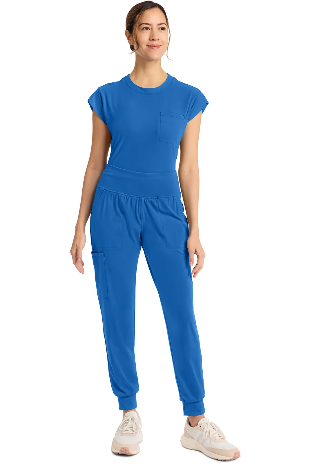 Achieve CK033 Women's 5-Pocket Jogger Pants Royal
