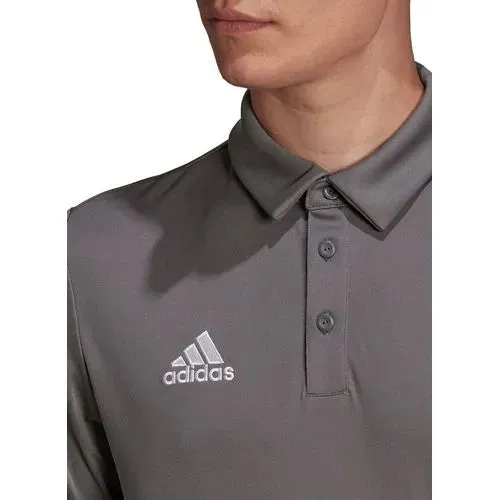 Adidas Men's Team Grey Four Entrada22 Polo H57486