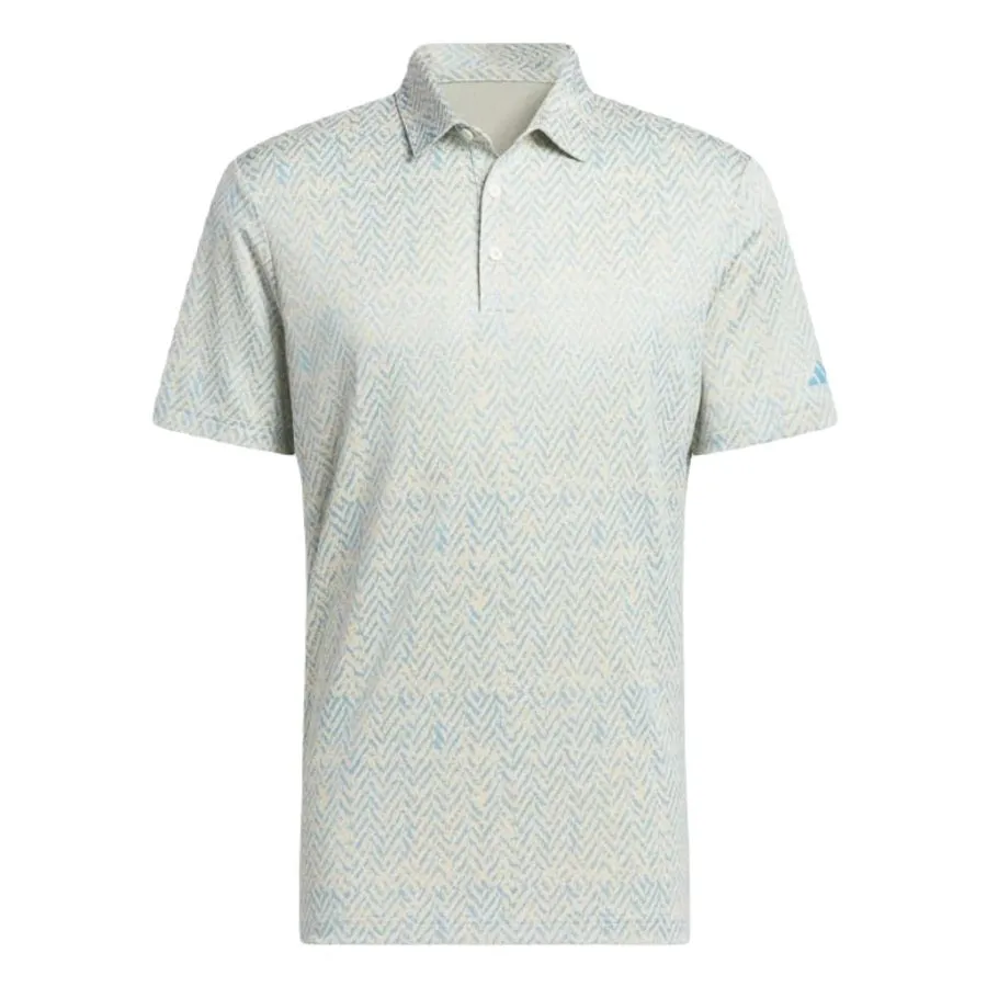Adidas Ultimate365 Jacquard Polo Shirt - Blue