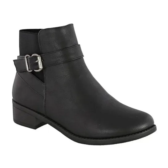 Alana - Low Heel Chelsea Boots, Chunky Sole & Elastic Gore, Perfect for Casual or Dressy Winter Looks