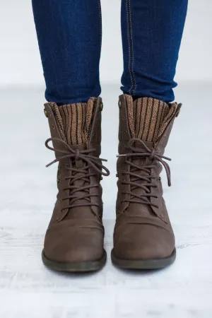 Alexi Blowfish Boots ~ Chocolate