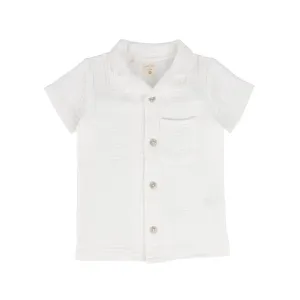 Analogie Gauze Boys Shirt - White