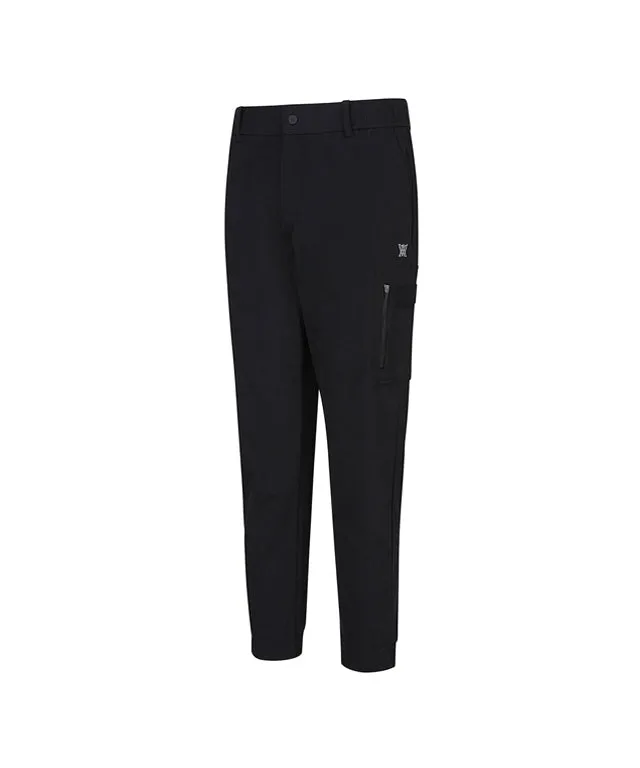 ANEW Golf: Men Out Pocket Point Curved Fit L/PT - Black