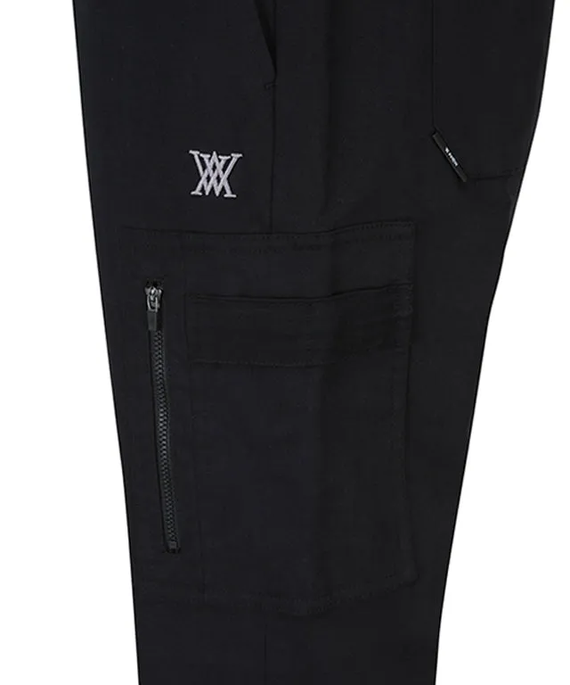ANEW Golf: Men Out Pocket Point Curved Fit L/PT - Black