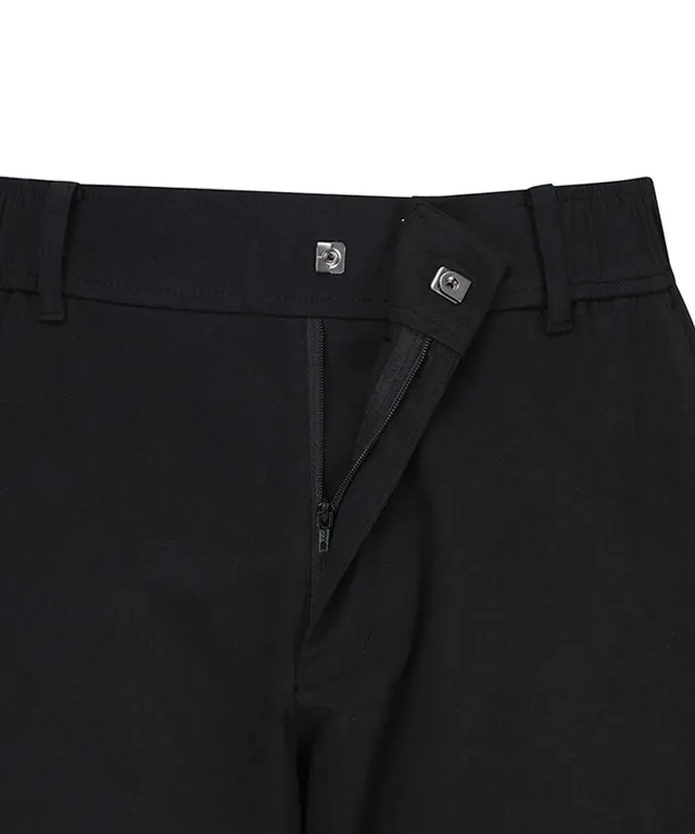 ANEW Golf: Men Out Pocket Point Curved Fit L/PT - Black