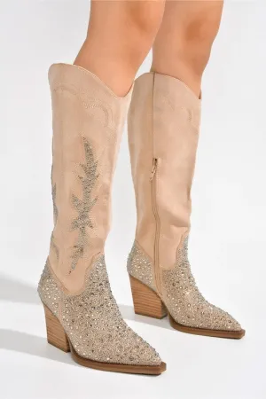 Anniston Rhinestone Boots