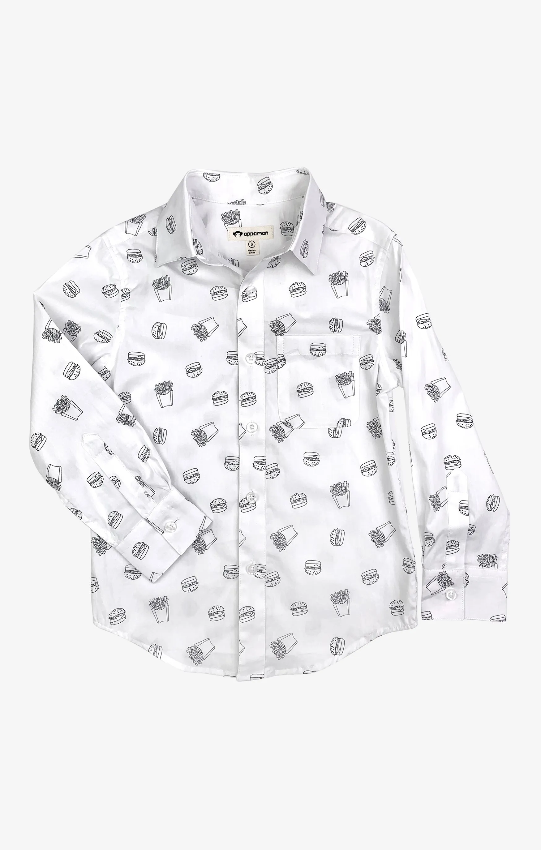 Appaman Burger and Fries Standard Shirt