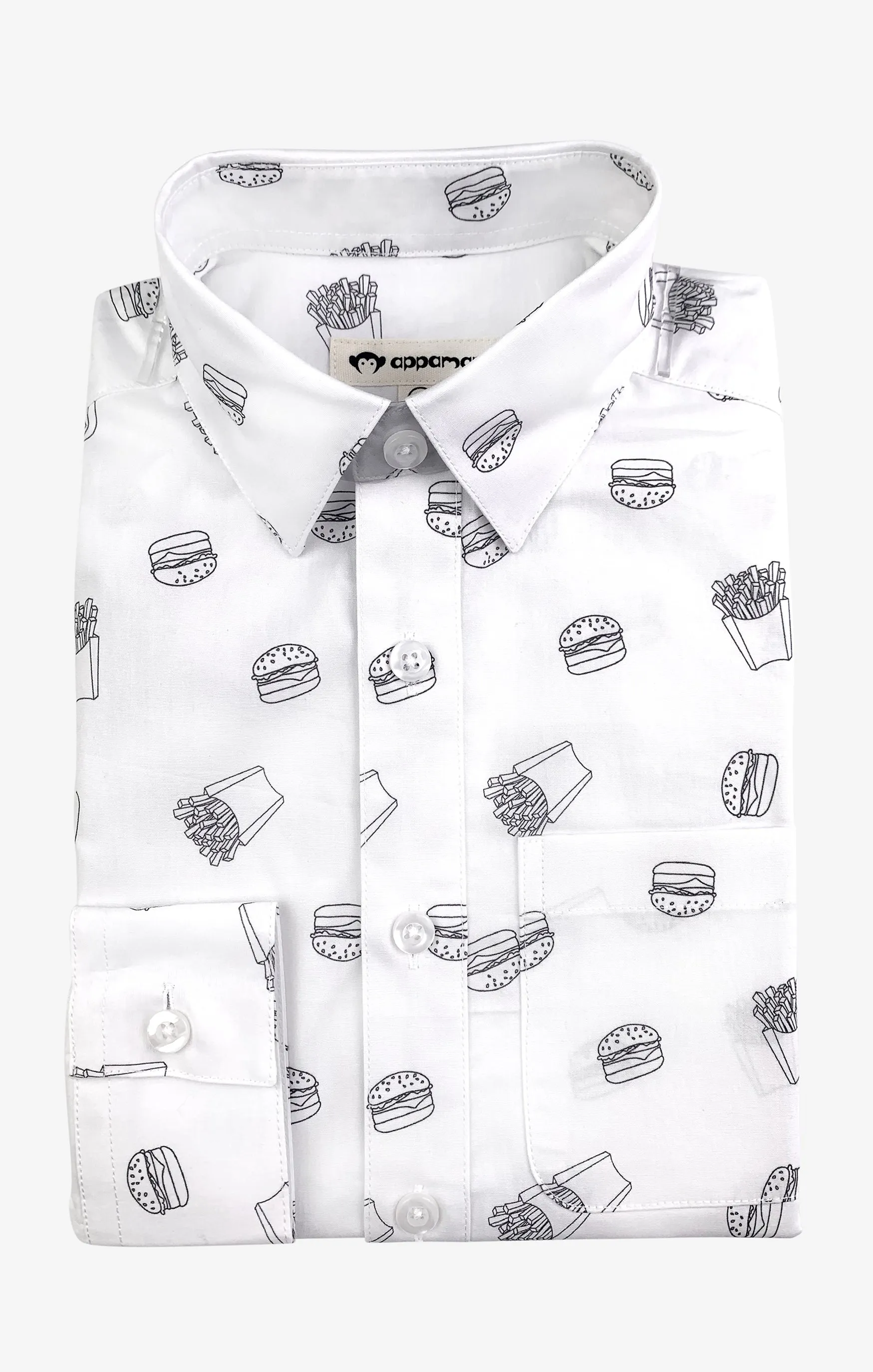 Appaman Burger and Fries Standard Shirt