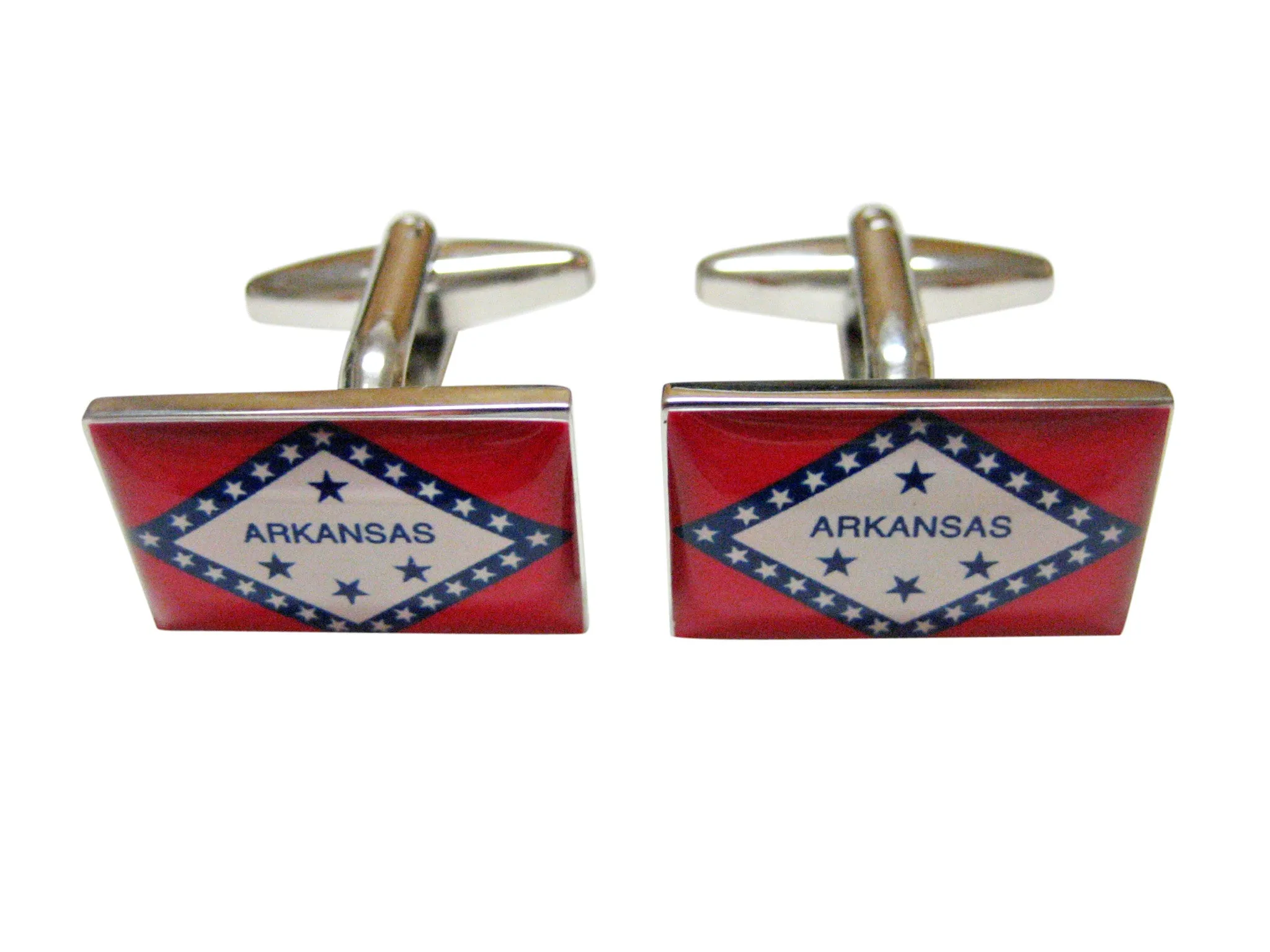 Arkansas State Flag Cufflinks