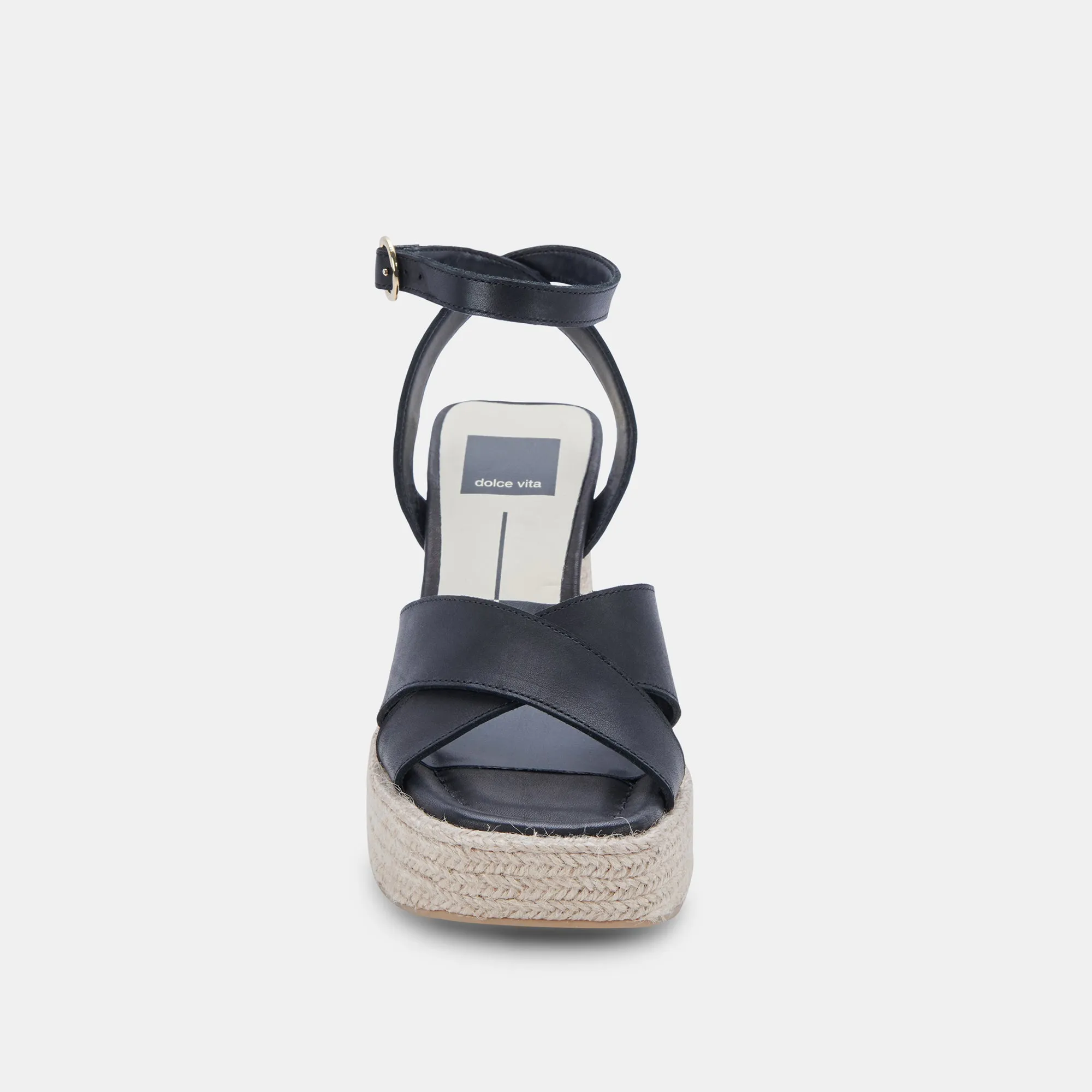 ARLOW HEELS BLACK LEATHER