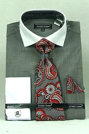 AVANTI UOMO-DN73M-DK GREY