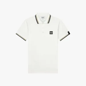 AVERGNE POLO | OFF WHITE/BLACK