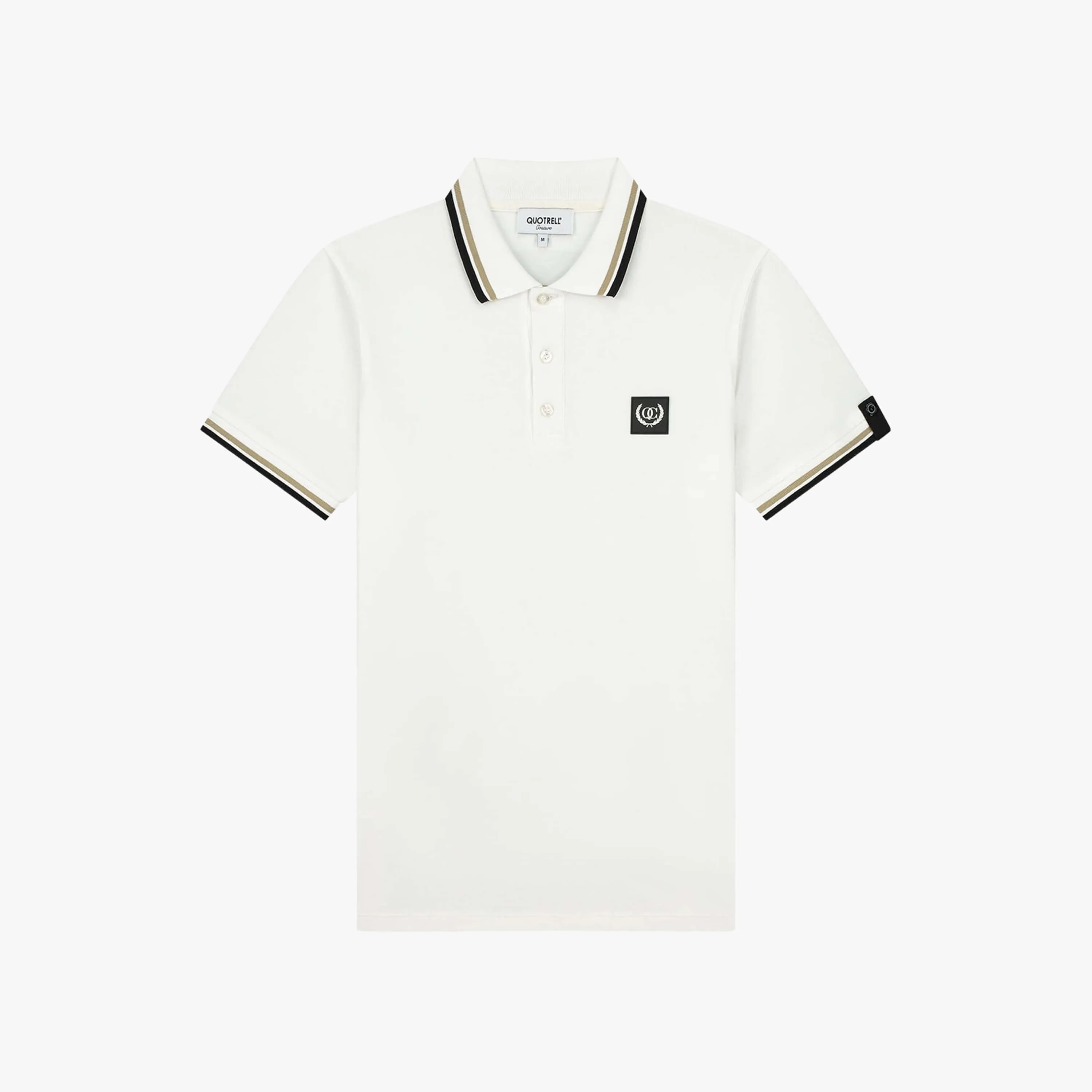 AVERGNE POLO | OFF WHITE/BLACK