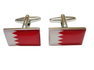 Bahrain Flag Cufflinks