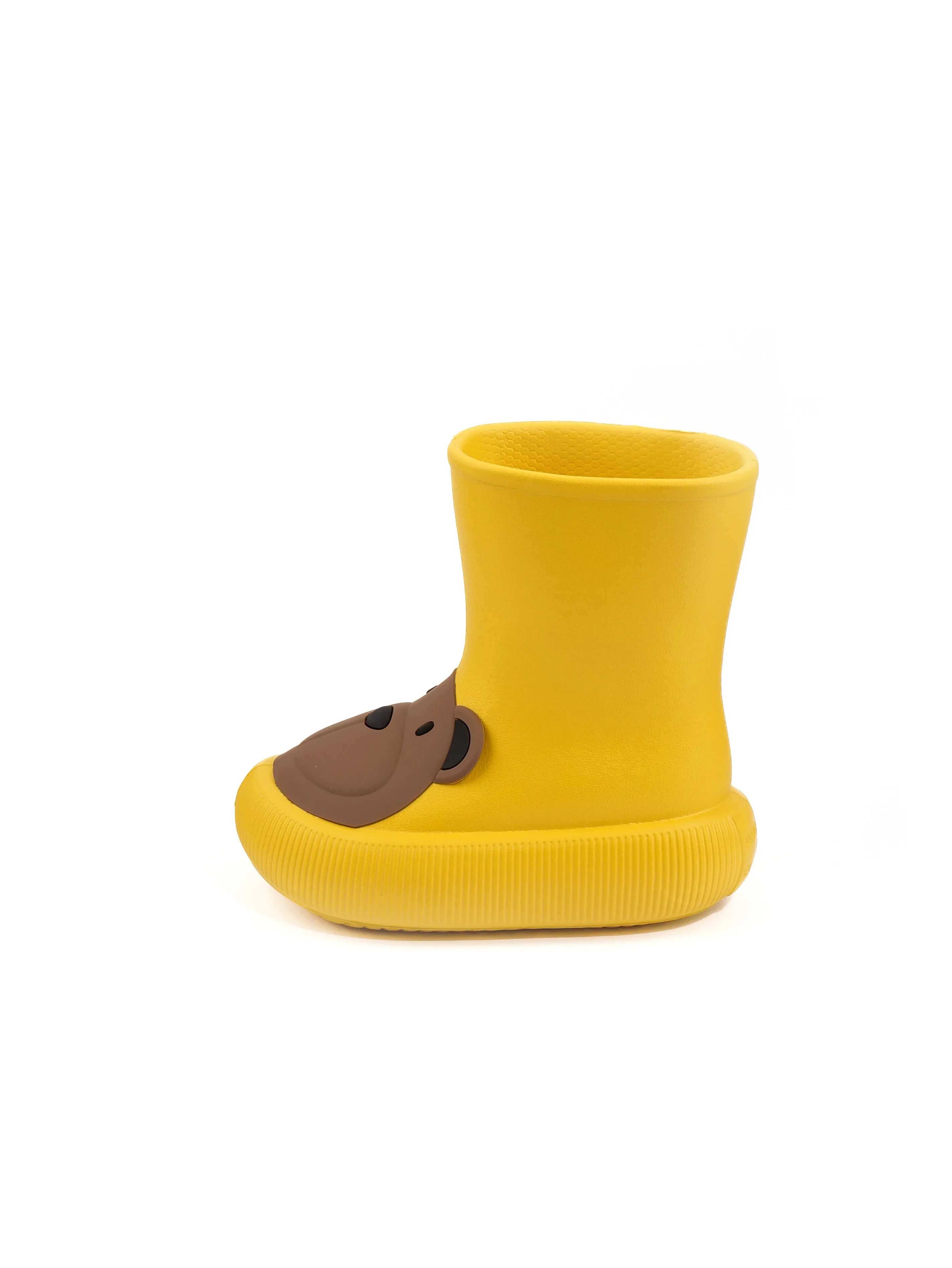 Bear Paw Children's EVA Boots - Adorable Bear and Bunny Designs, Waterproof, Available in Yellow and Pink, Non-Slip Sole, Lightweight EVA Material - Perfect for Outdoor Adventures, Rainy Days, and Playtime in Any Weather