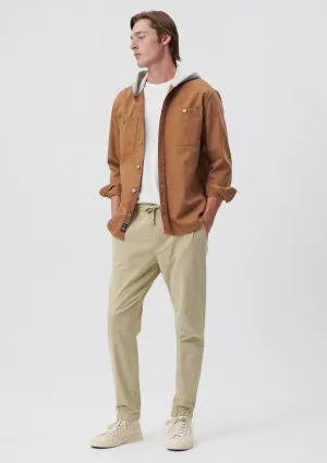 Beige Jogger Pants