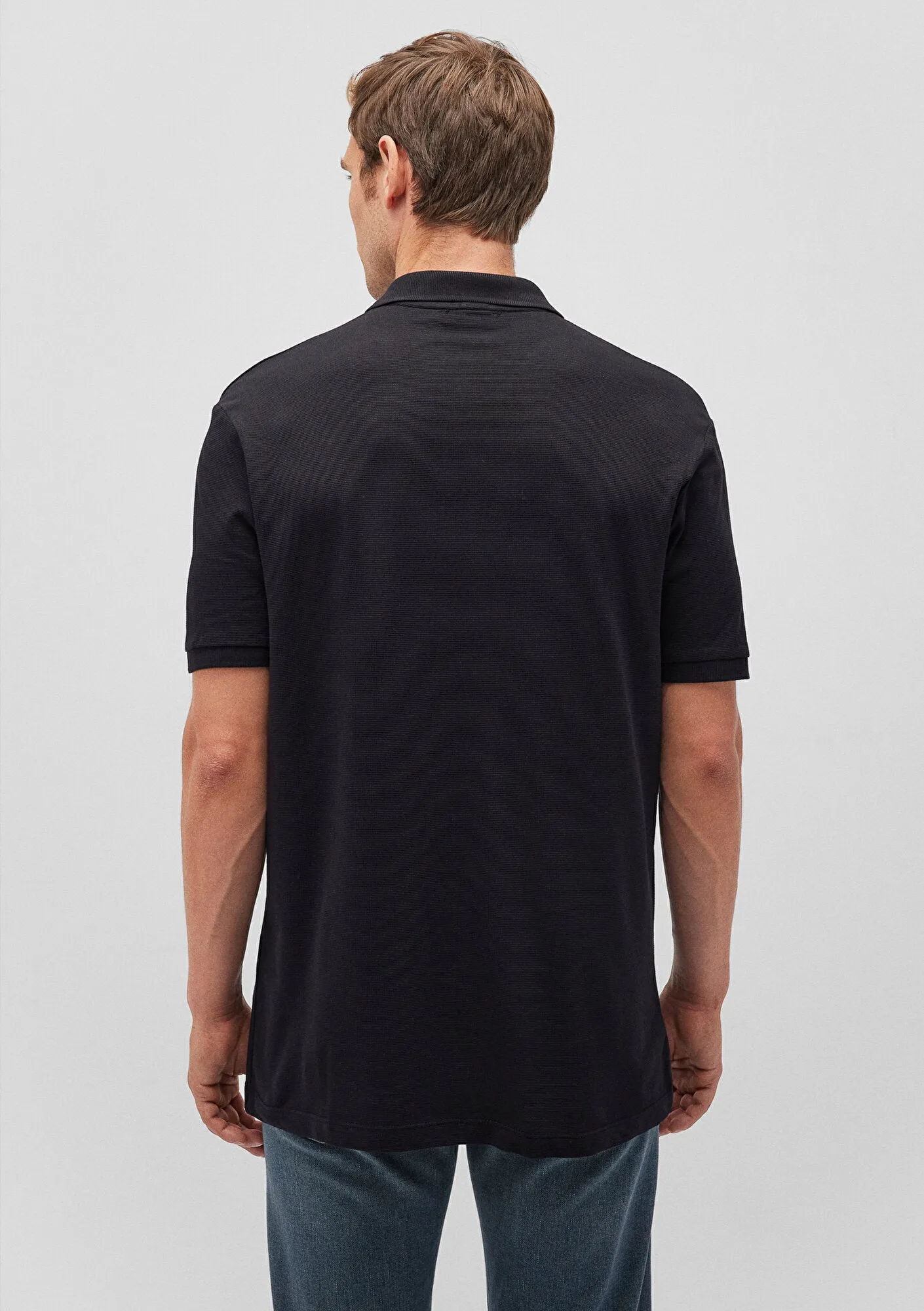 Black Polo T-Shirt