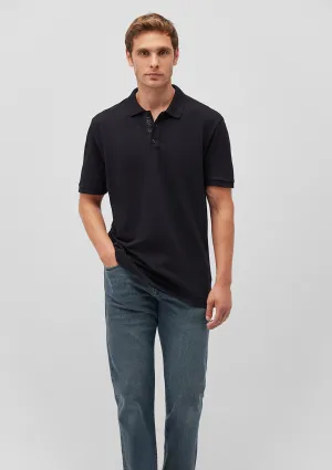 Black Polo T-Shirt