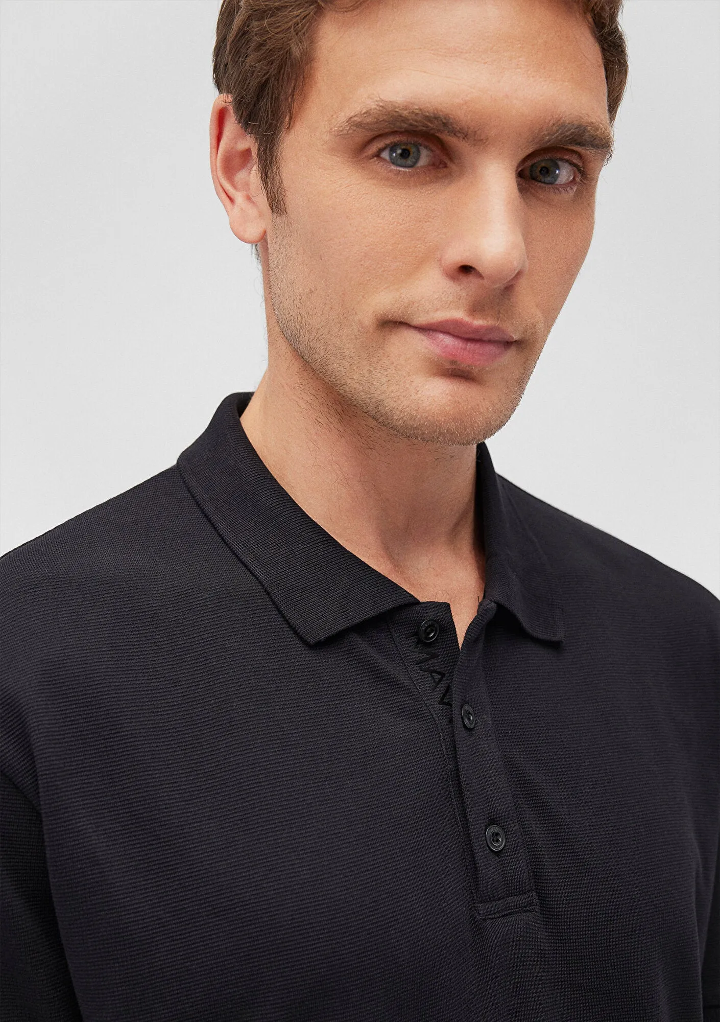 Black Polo T-Shirt