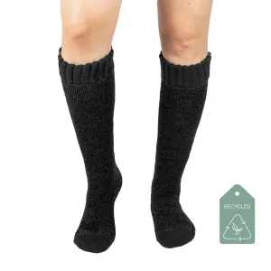Black Recycled Boot Socks - Adult Tall