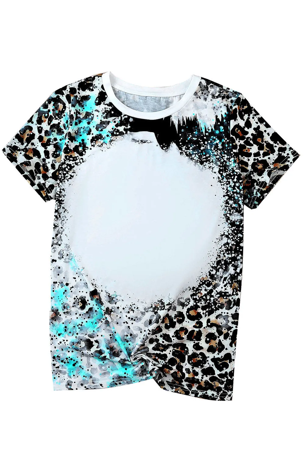 Blank Apparel- Western Fashion Bleached T-Shirt