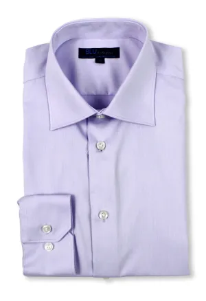 BLU Miami Slim Fit Non-Iron Dress Shirt in Lavender