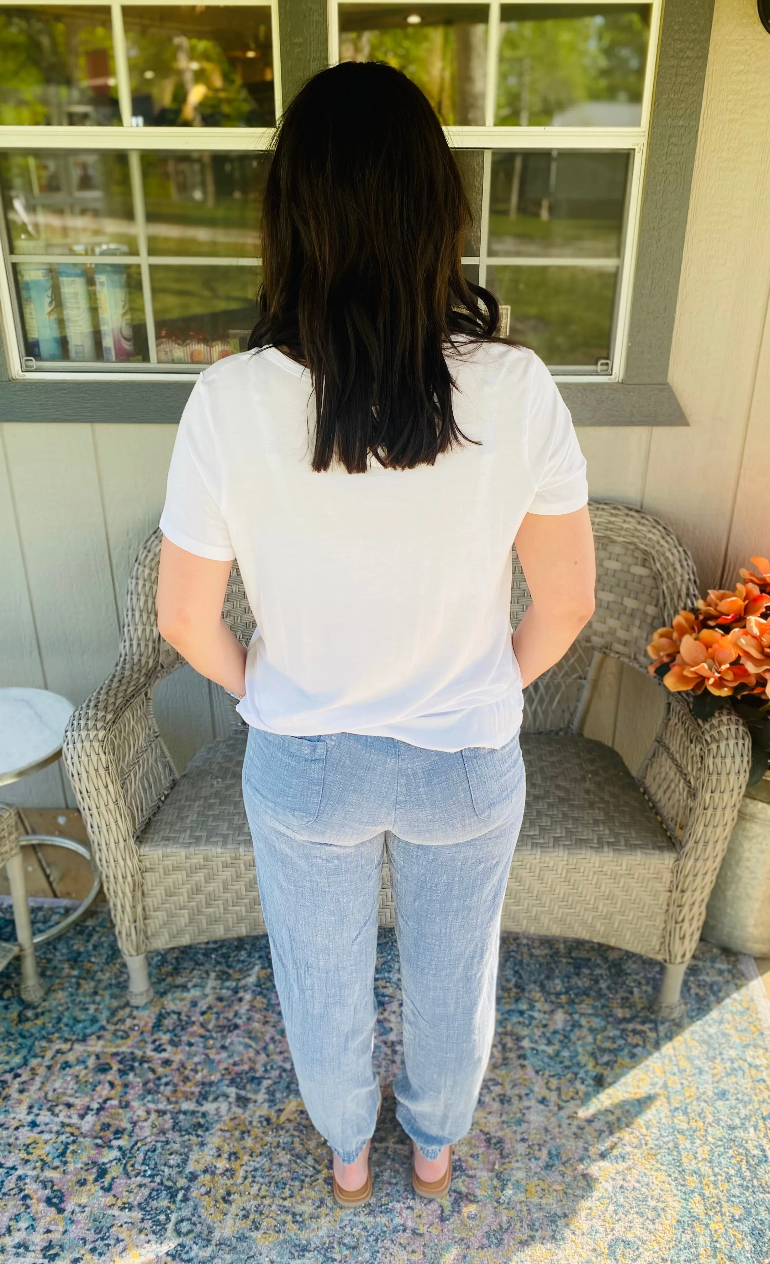 Blue Washed Jogger