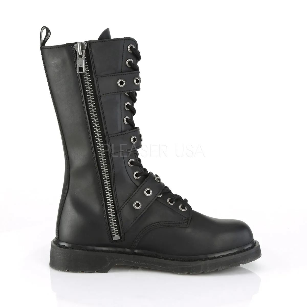 BOLT-330  Black Vegan Leather