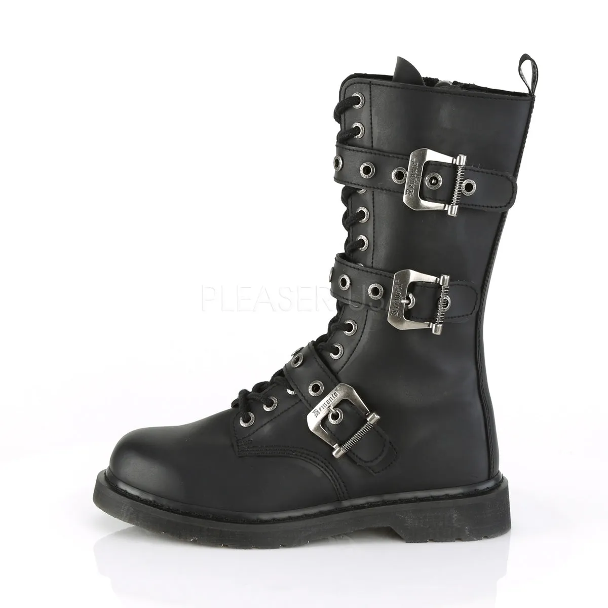 BOLT-330  Black Vegan Leather