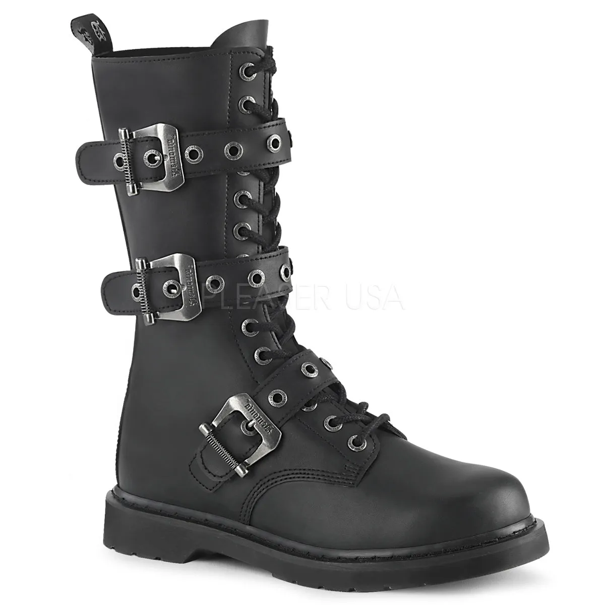 BOLT-330  Black Vegan Leather