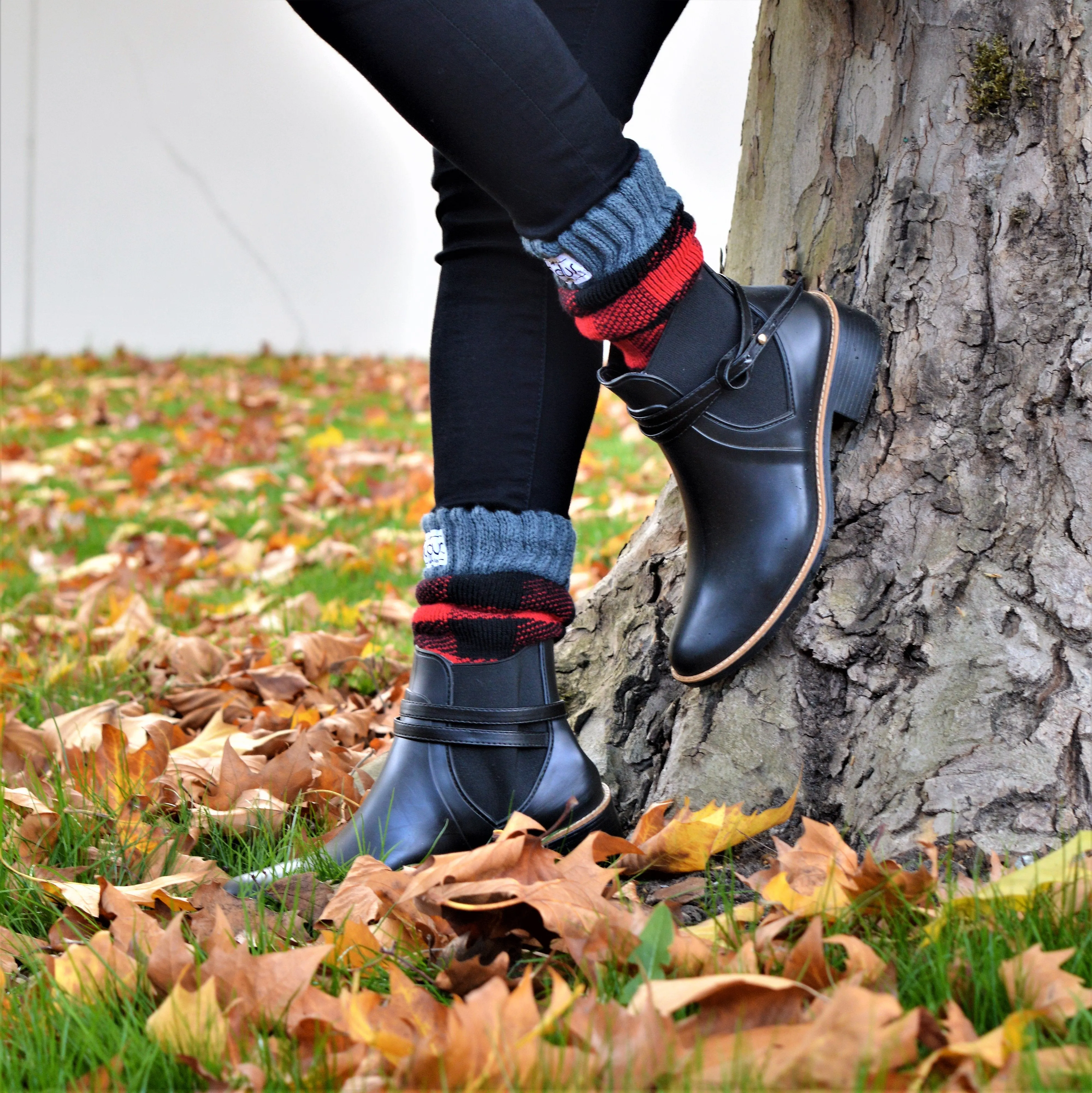 Boot Socks | Lumberjack Red | Short