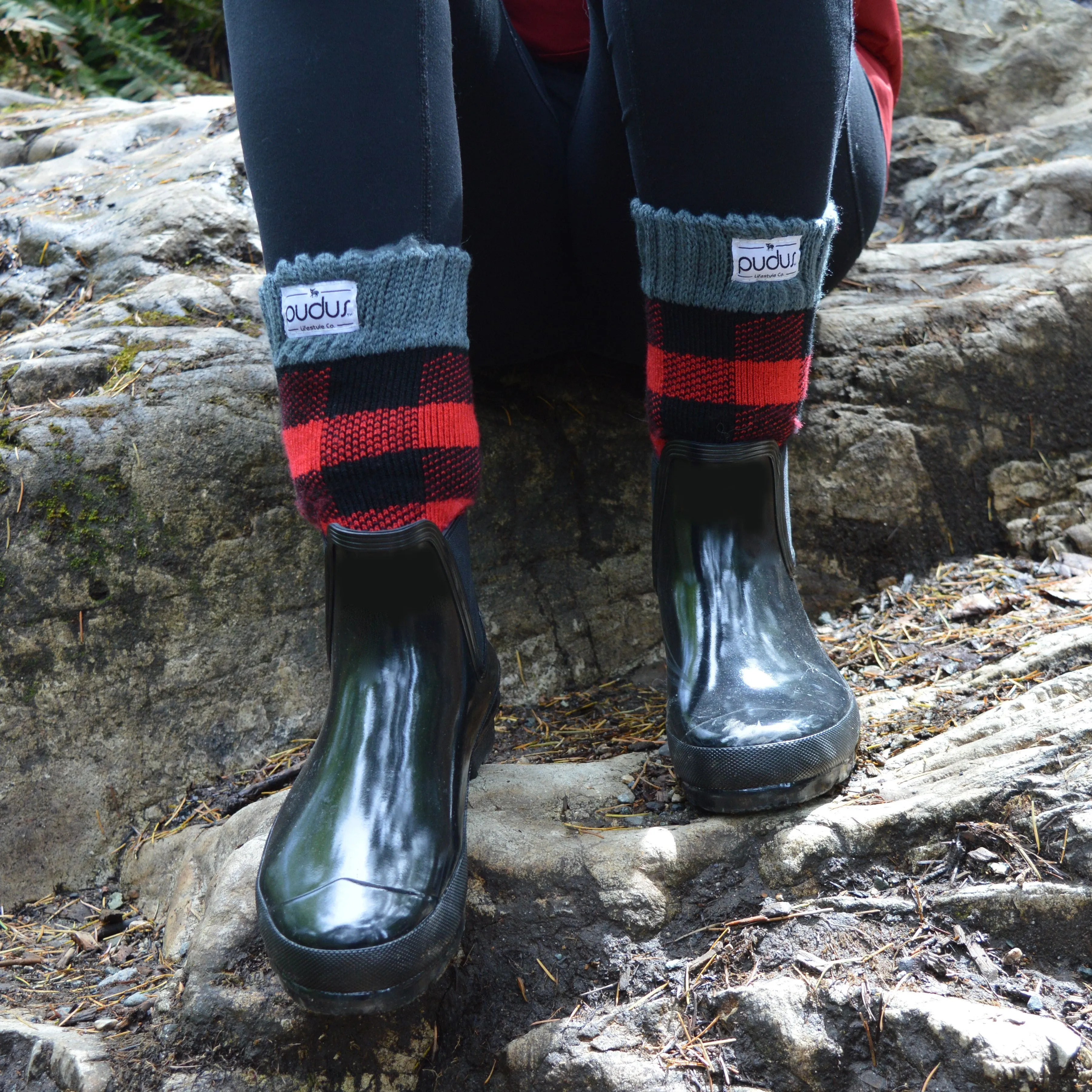 Boot Socks | Lumberjack Red | Short