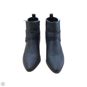 Boots Ankle Heels By Maurices In Black, Size: 10