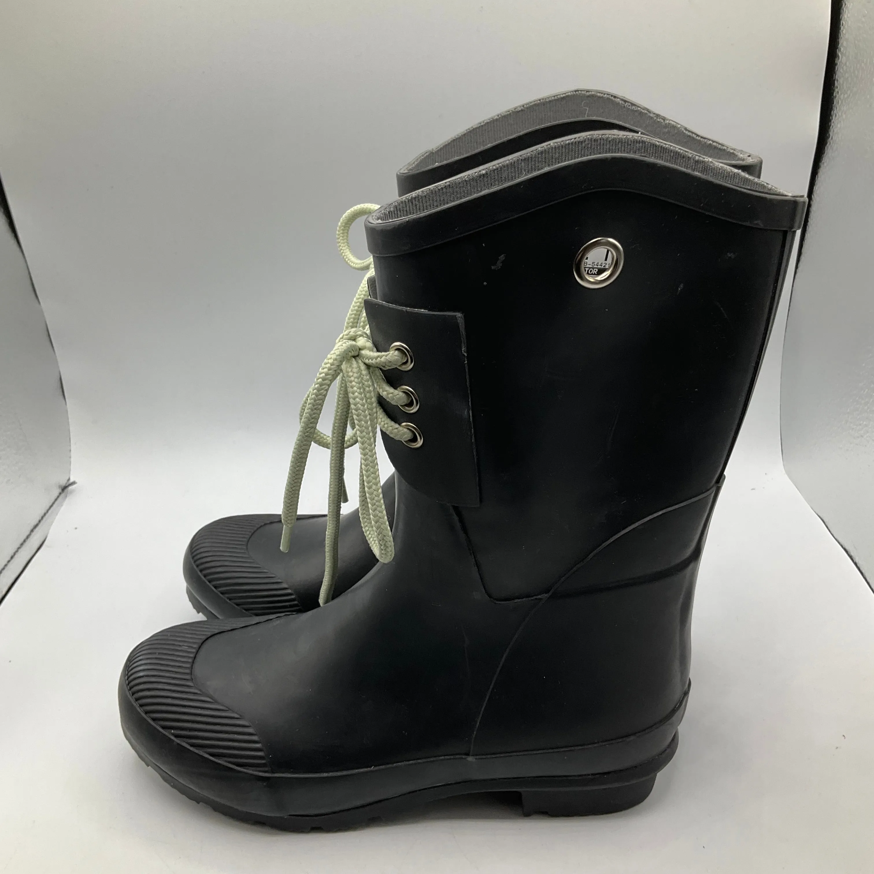 Boots Rain By Clothes Mentor In Black, Size: 7