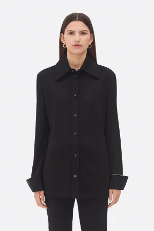 BOTTEGA VENETA | MATT FLUID VISCOSE JERSEY SHIRT