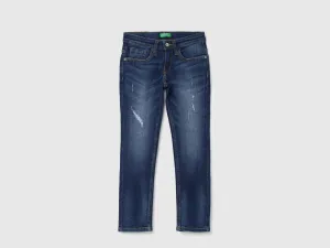 Boys Solid Slim Fit Jeans