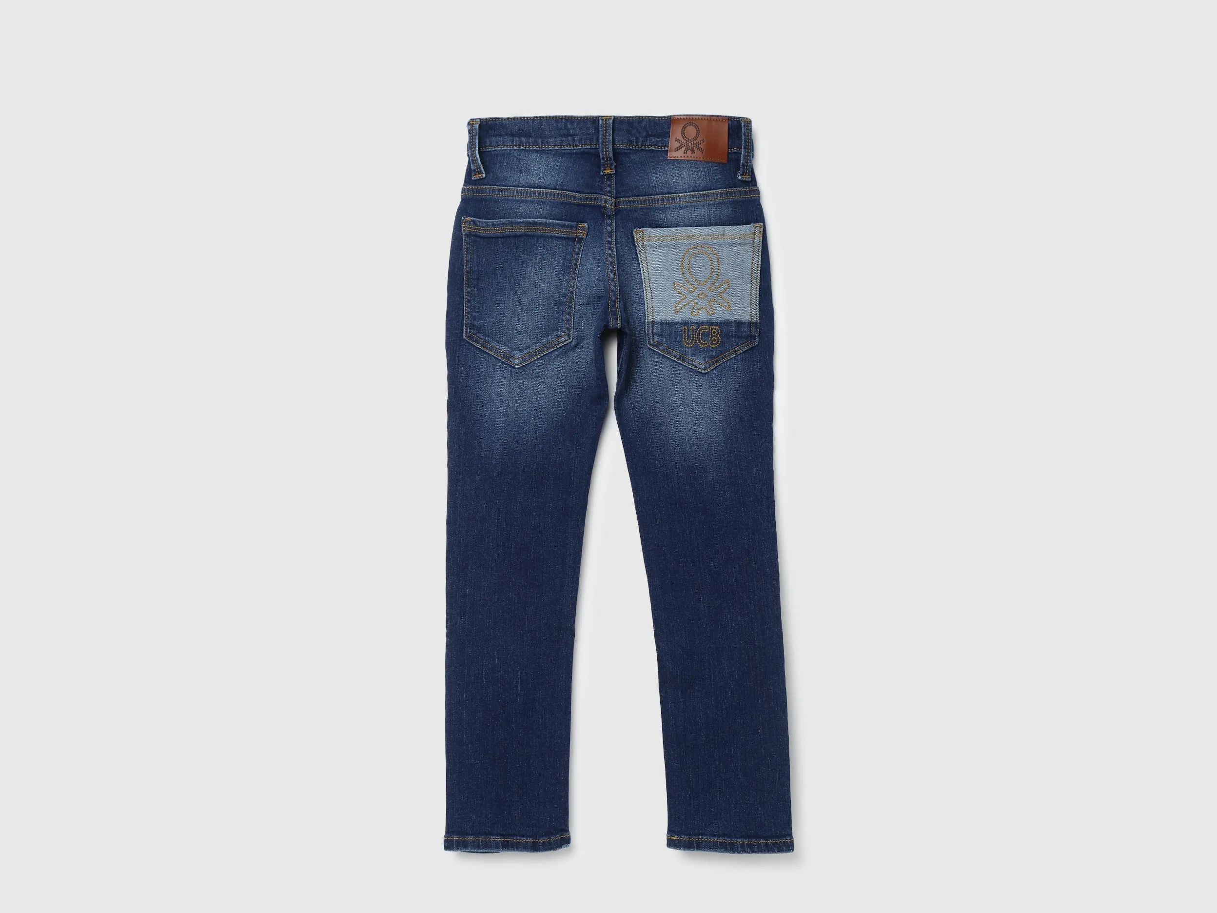 Boys Solid Slim Fit Jeans