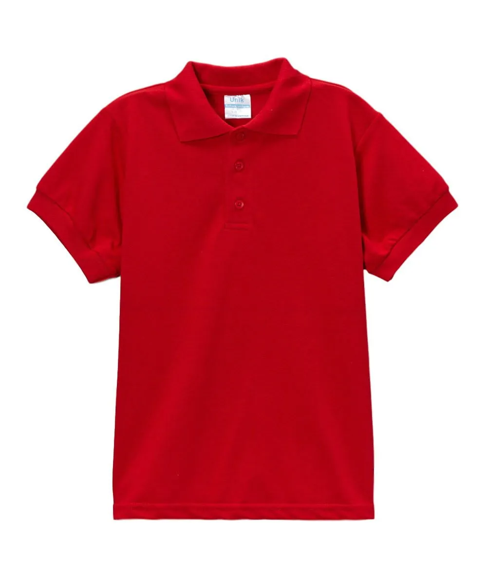 Boys Uniform Polo Shirt Sky Blue 5-18