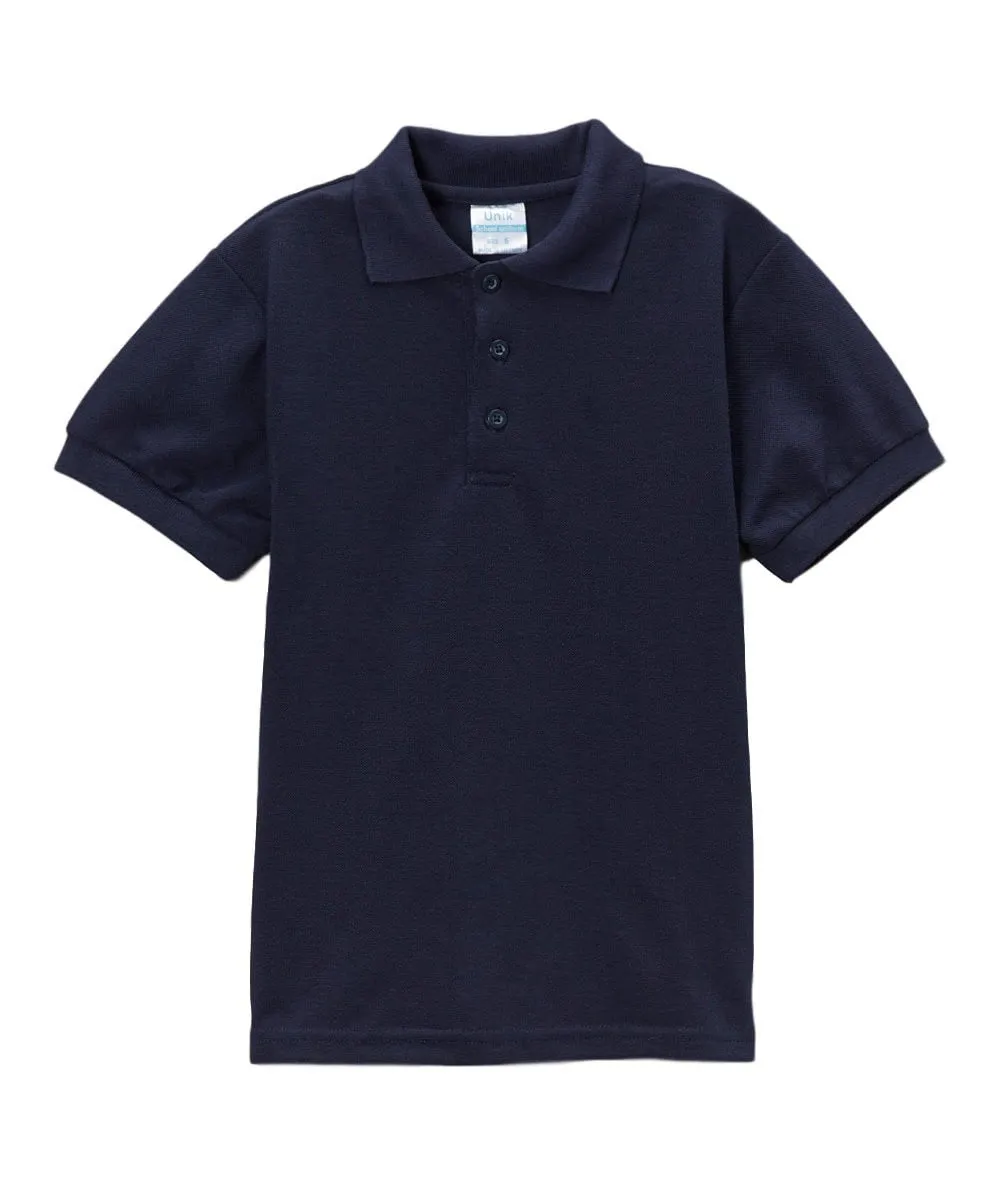 Boys Uniform Polo Shirt Sky Blue 5-18