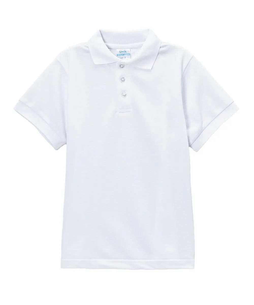 Boys Uniform Polo Shirt Sky Blue 5-18