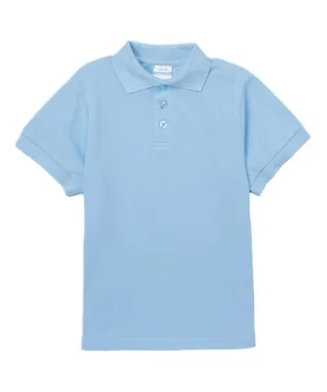 Boys Uniform Polo Shirt Sky Blue 5-18