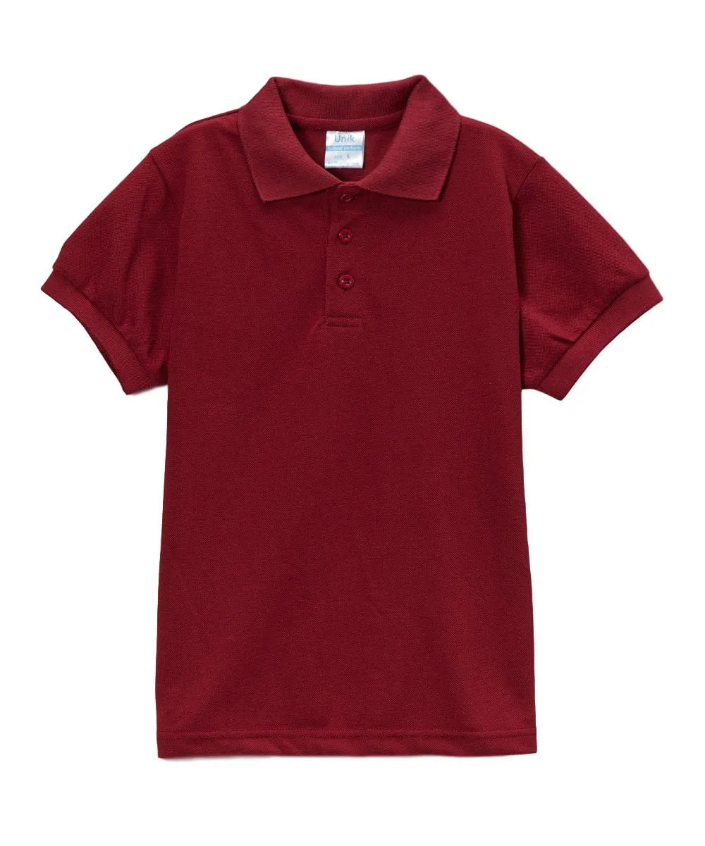Boys Uniform Polo Shirt Sky Blue 5-18