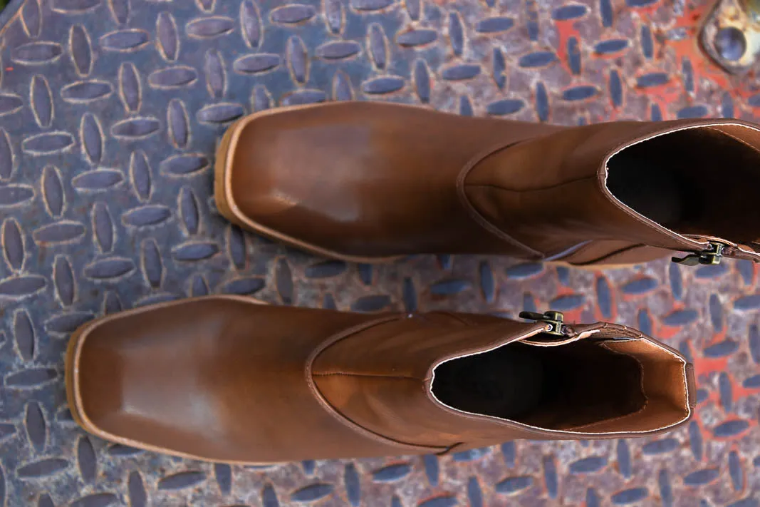 Bozeman Platform Ankle Boots