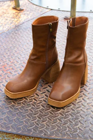 Bozeman Platform Ankle Boots