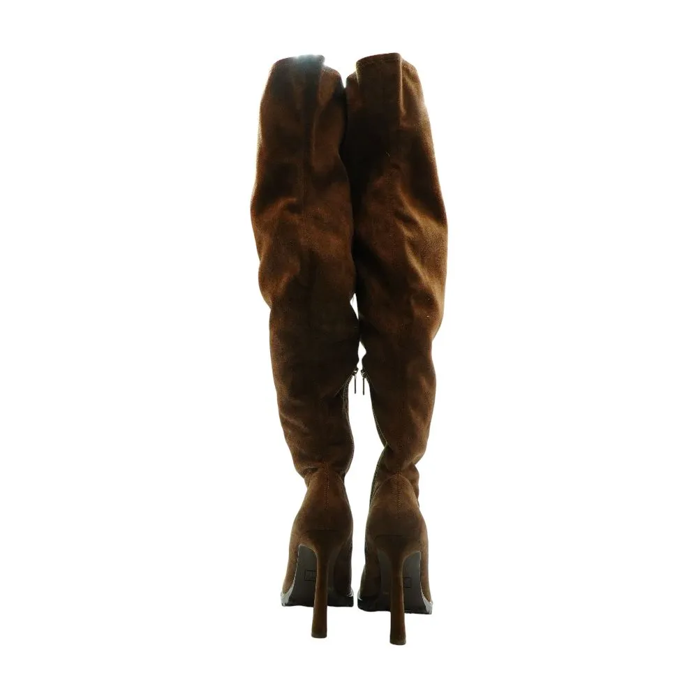Brown Over The Knee Boots